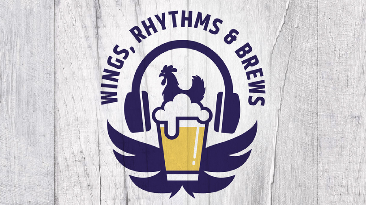 Wings Rhythm and Brews Logo